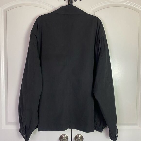London Fog Men’s Black Zip up Jacket & zip-up Pockets, snap Cuffs size 4X - Picture 6 of 16
